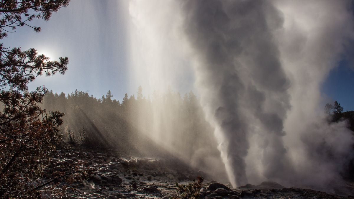A fresh fountain in Yellowstone will not trigger a major volcanic eruption